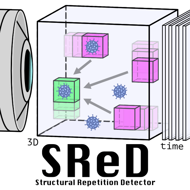 Structural Repetition Detector: multi-scale quantitative mapping of molecular complexes through&nbsp;microscopy